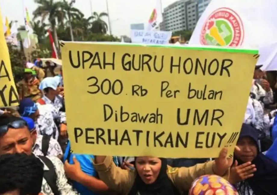 Guru Honorer Rp300 Ribu vs Kepsek Korupsi Miliaran: Ironis Pendidikan di Tahun Politik